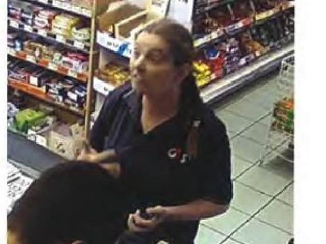 Police want to speak to this woman about the Eastern District shooting. Photo: Northamptonshire Police.