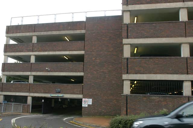 The assault took place in the Swansgate car park in Wellingborough