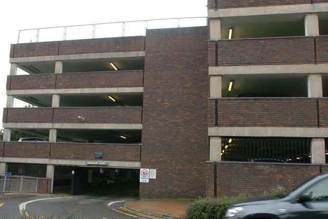 The Swansgate car park in Wellingborough