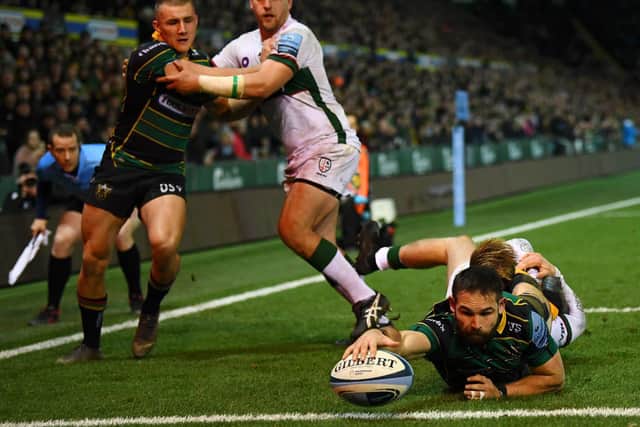 Cobus Reinach scored a first-half try for Saints