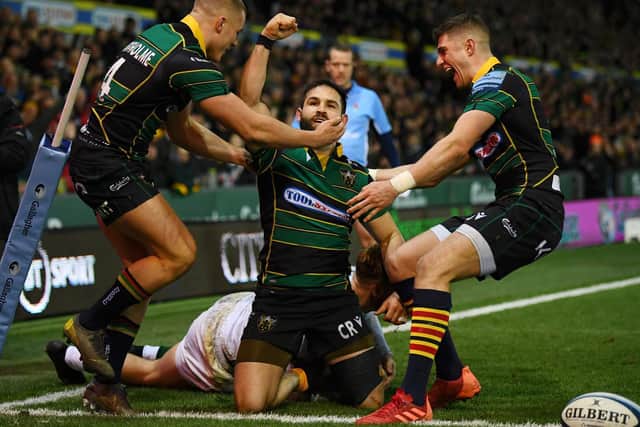 Cobus Reinach's try was the highlight of a frustrating first half for Saints