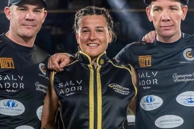 Chantelle, and her coaching team, will be heading to the USA for a world championship title bout this March