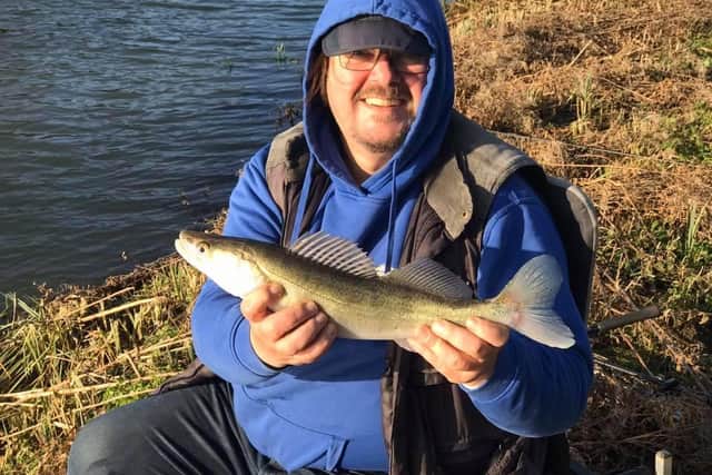 Breaming smile - Bryan with a bream
