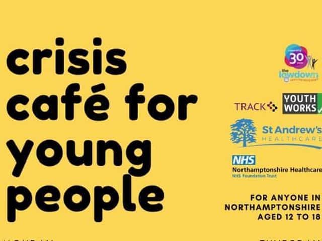 The Crisis Cafe for 12-18 year-olds will be open 4pm-8pm on Thursdays at Youth Works