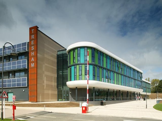 Tresham College, Corby in 2011. Photo: BAM.