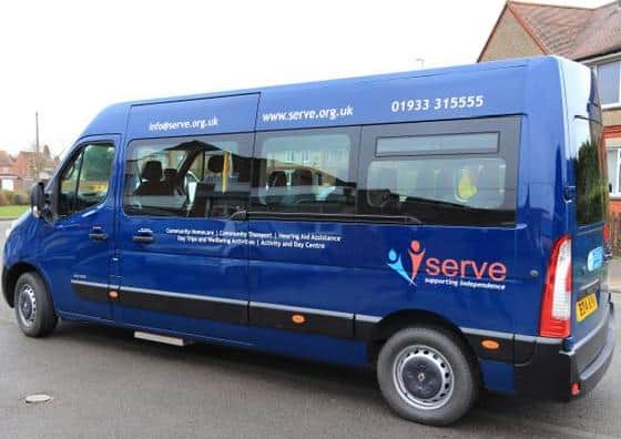 Serve's new minibus