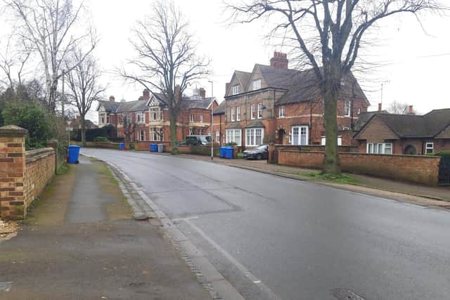 Queensberry Road in Kettering.