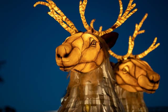 Caribou sculpture