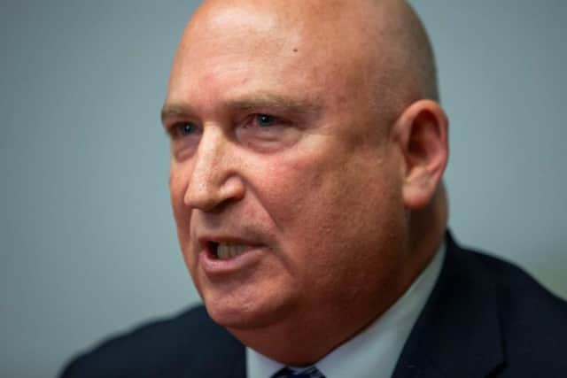 Harry Dunn's family spokesman Radd Seiger. Photo: Getty Images