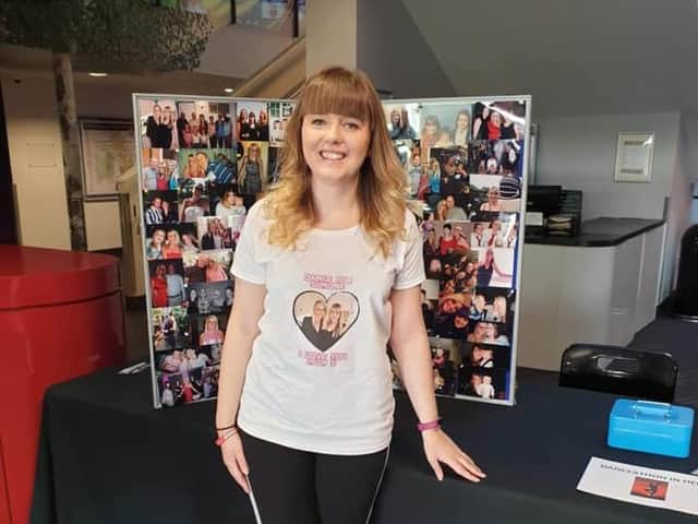 Amy Heald organised a danceathon fundraiser in memory of her mum, Simone