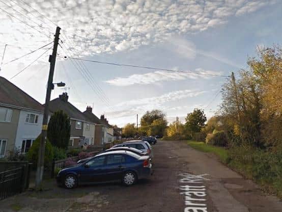 Larratt Road has always been unadopted