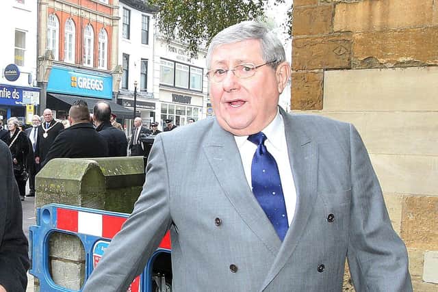 Brian Binley was not present in court when he was sentenced for speeding.
