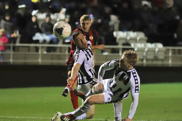 Jason Law's loan stint at Kettering started in fine fashion this stoppage-time strike secured a 2-1 success at Spennymoor Town