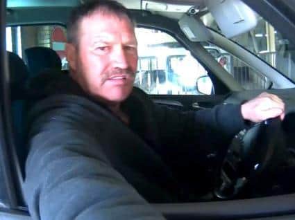 Police want to speak to this man following thefts from cars in Albion Place