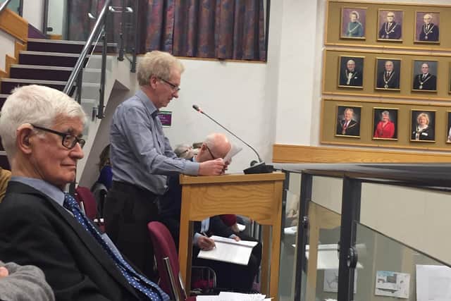 Mayor Tony Robinson said the council was trying to use the Oundle asset to help with its finances.