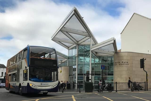 Stagecoach have been forced to divert services from North Gate causing delays