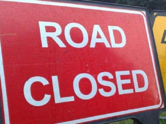 The A509 has closed in both directions