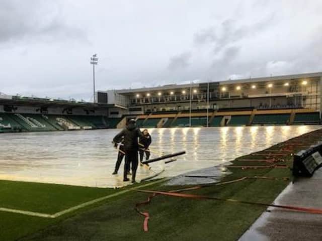 There was plenty of rain at the Gardens overnight