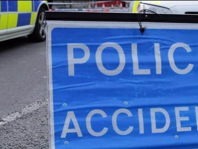 A collision involving two vehicles happened earlier today in Beanfield Avenue