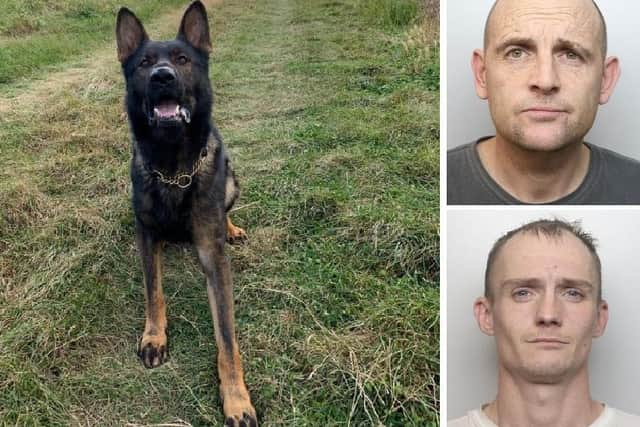 PD Walt helped put burglars Ben Ginn and Alan Upton in jail