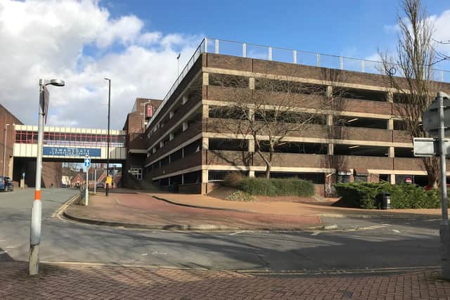 Wellingborough's multi-storey car park