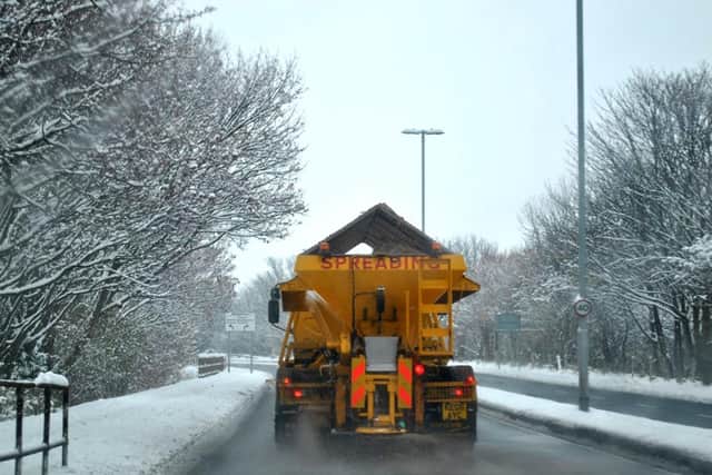 The length of winter gritting routes is set to be reduced in the county council's 2020/21 budget