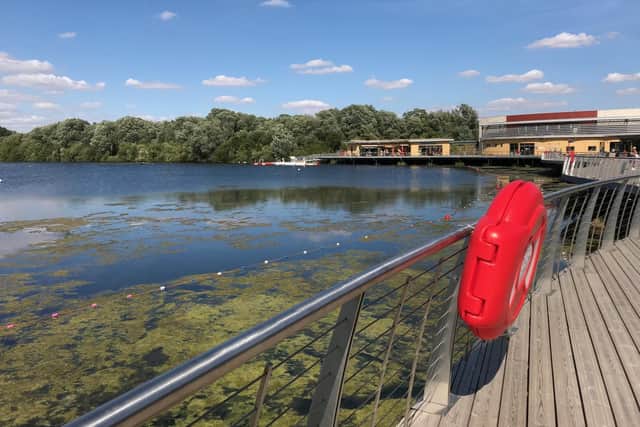 Rushden Lakes is on the route for the walk