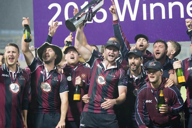 Northants Steelbacks were also T20 winners under Alex Wakely in 2016