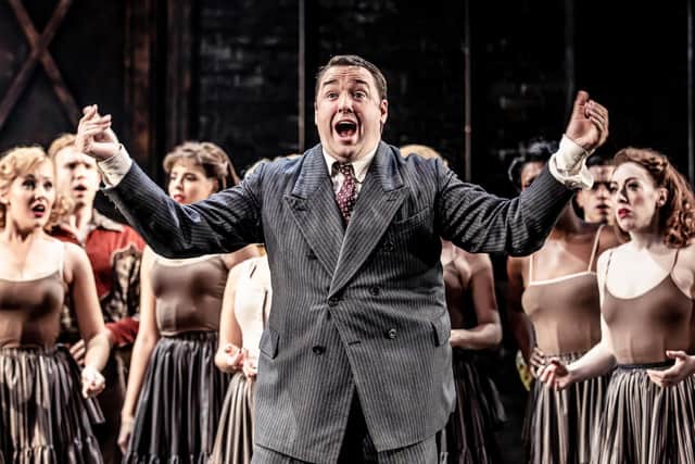 Jason Manford in Curtains. Picture: Richard Davenport