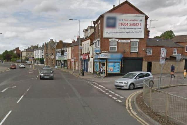 The accident happened on Barrack Road at the junction with Lorne Road