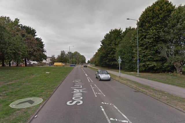 The motorbikes were spotted on several roads in Corby, including Sower Leys Road