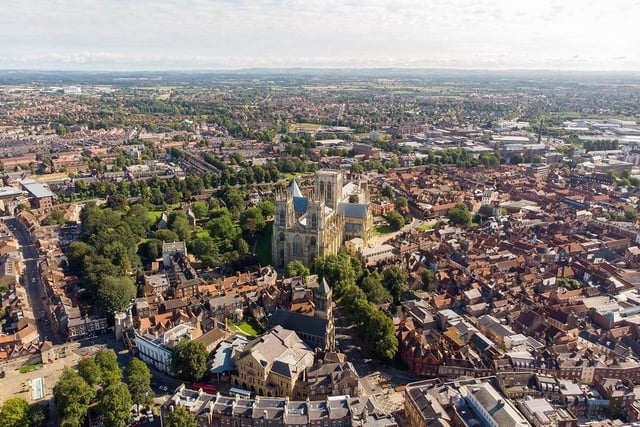 York had 868.2 Covid-19 cases per 100,000 people in the latest week, a fall of 5 per cent from the week before