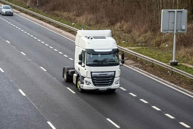One of National Highways’ Operation Tramline ‘supercabs’.