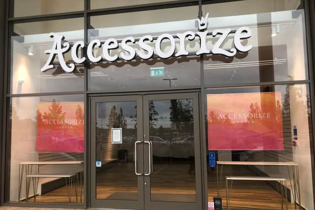 The Accessorize store at Rushden Lakes