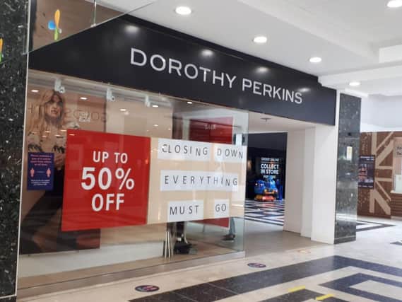 Dorothy Perkins in Kettering is closing down