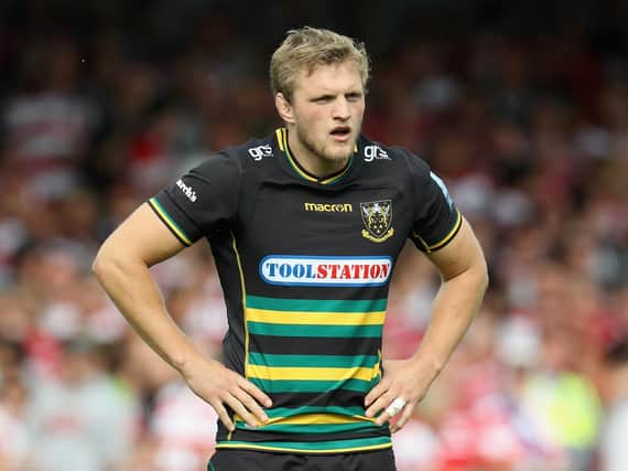 Jamie Gibson has left Saints after an impressive five years at Franklin's Gardens