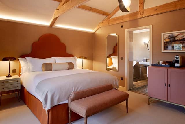 The interior design of The Falcon Hotel has been overseen by interior designer and personal friend of Lord and Lady Northampton, Jackie Blakey.