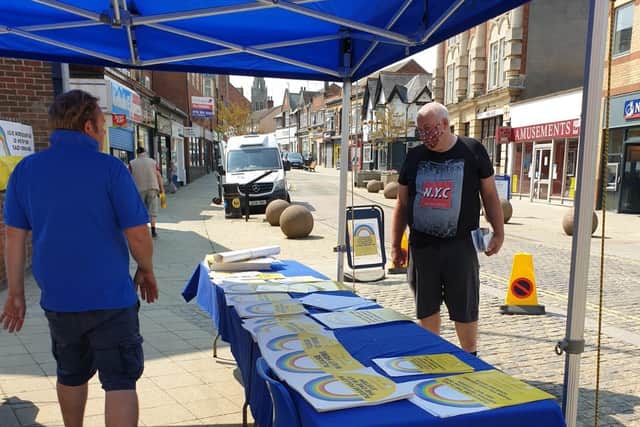 Support is available from Rushden Town Council for businesses preparing to re-open after lockdown