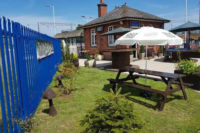 The Little R'Ale House's new beer garden