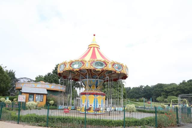 Five generations of Roy's family have worked at Wicksteed Park