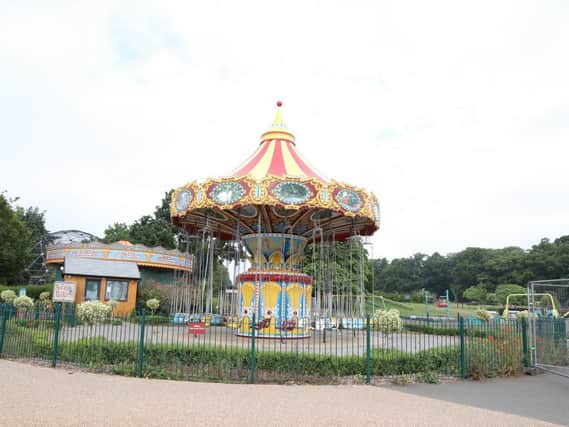 Five generations of Roy's family have worked at Wicksteed Park