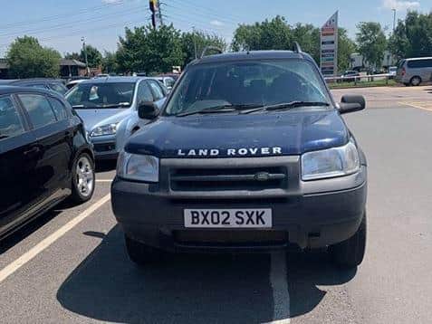 This is the car that owners say the dogs were left in