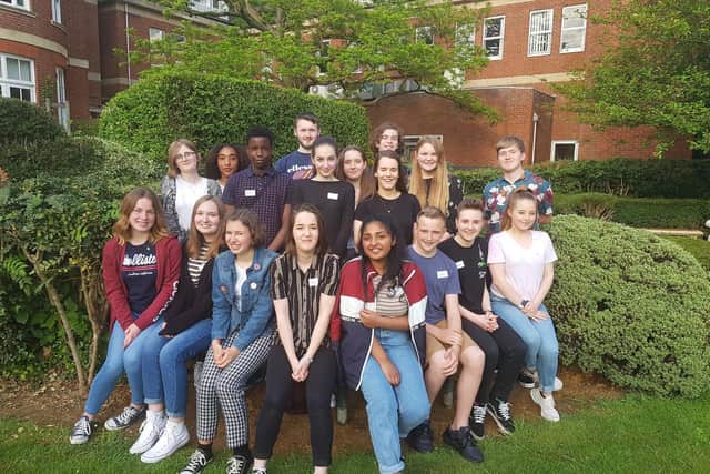 The inaugural Northamptonshire Youth Commission, formed last year
