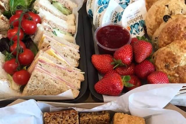 Kafe Bloc's afternoon tea
