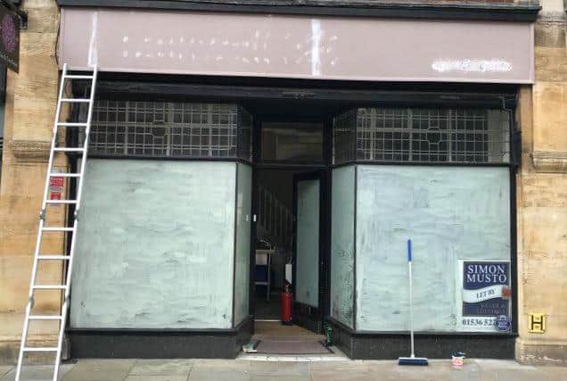 Kafe Bloc's owner Tony Bagshaw is transforming this shop two doors down into a dedicated deli
