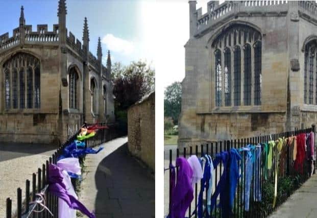 Rainbow of Hope created as thank you NHS staff