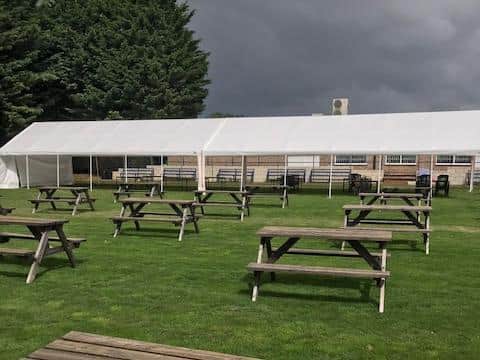 The marquee