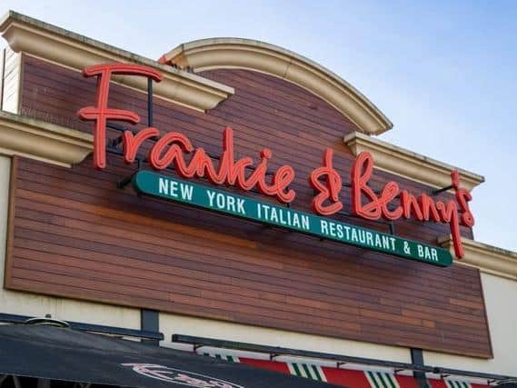 Frankie & Benny's. Credit: Shutterstock.