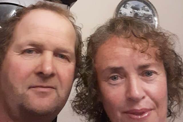 Angie and Stu will also be braving the shave for Animals In Need