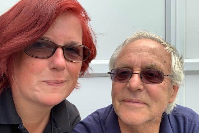 Annie and Roy Marriott will be braving the shave tomorrow (Saturday)